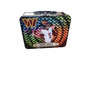 2025 Panini Football Jayden Daniels Collector's Tin Lunch Box EMPTY Commanders